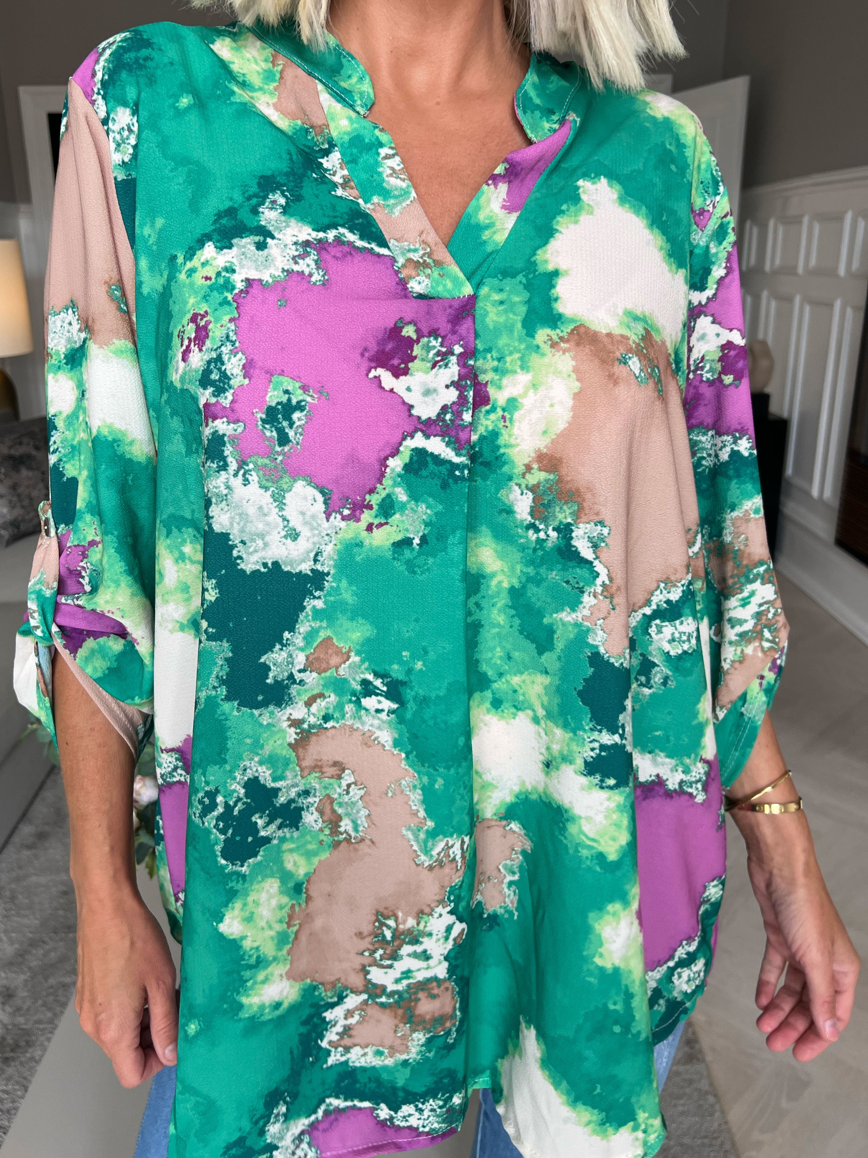 Vanesa Batik - Tunika i batik print